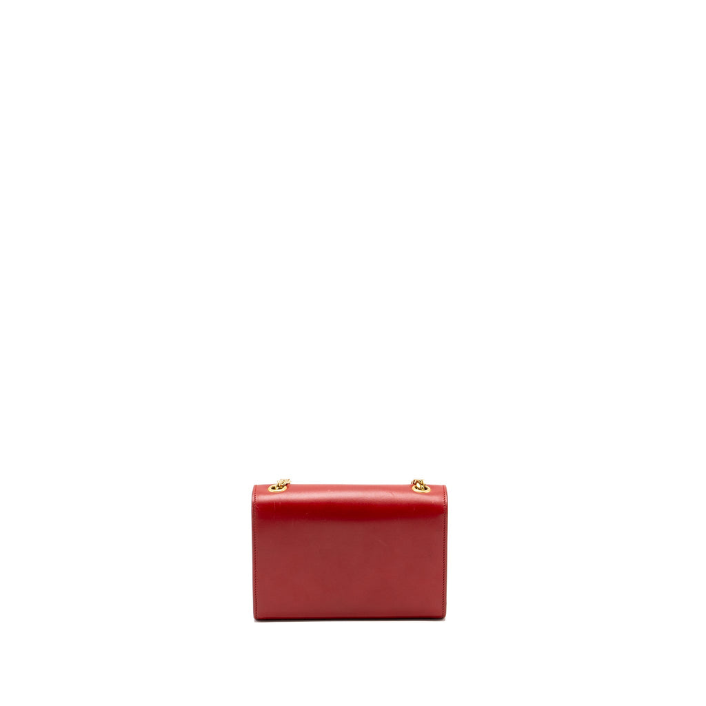 Saint Laurent/YSL Small Kate Bag Tassel Calfskin RED GHW