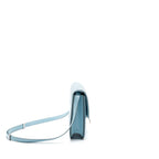 Celine medium classic box bag calfskin light blue