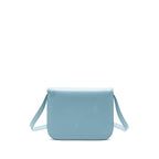 Celine medium classic box bag calfskin light blue