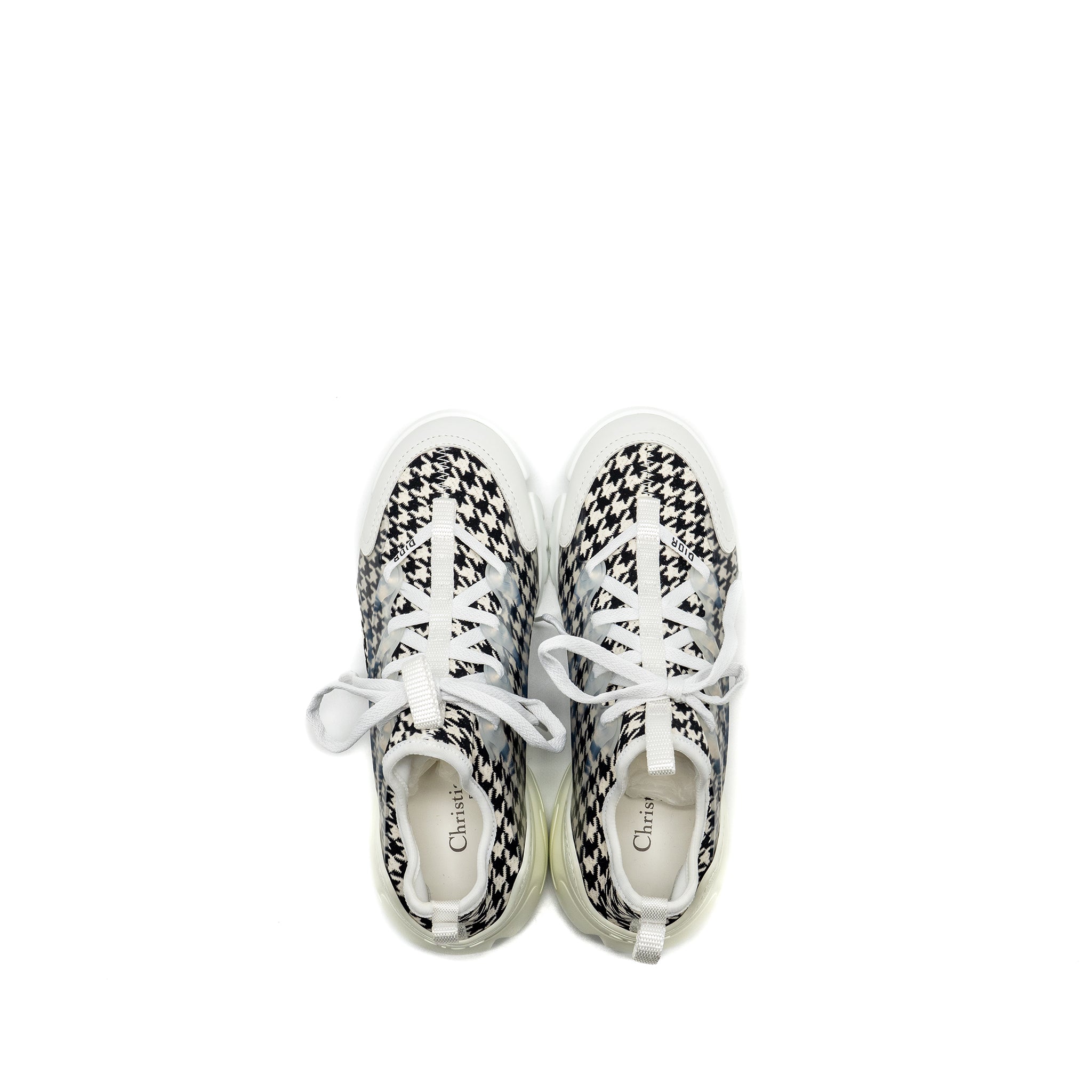 Dior Size 36 D-Connect Sneaker Houndstooth