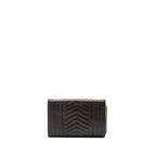 Saint Laurent/YSL Envelop Chain Bag Calfskin Dark Grey SHW