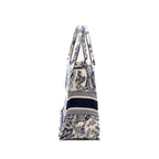 Dior Medium Book Tote Blue Toile de Jouy Embroidery