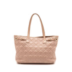 Dior small shopping tote bag light pink GHW