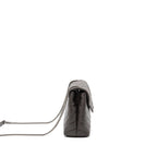 Saint Laurent/YSL Small Lou Lou Bag Calfskin Dark Grey SHW