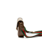 Gucci Horsebit 1955 Shoulder Bag GG Supreme Canvas Beige/Ebony GHW