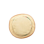 Gucci Size M Bucket Hat Canvas Brown GHW
