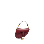 Dior Mini Saddle bag calfskin red GHW