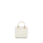 Dior Small Lady My ABCDior Lambskin White LGHW