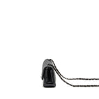 Chanel Mini Rectangular Flap Bag Caviar Iridescent Black SHW