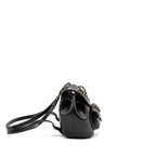 Chanel 24p Mini Duma Backpack Calfskin Black LGHW (microchip)
