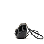 Chanel 24p Mini Duma Backpack Calfskin Black LGHW (microchip)