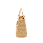 Dior Medium Lady Dior Lambskin Beige LGHW
