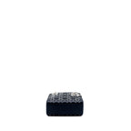 Dior Mini Lady Dior Satin Crystal Dark Blue SHW