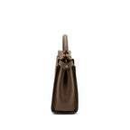 Fendi Medium Peekaboo Bag Calfskin Tobaco GHW
