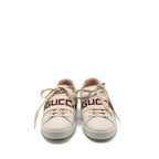 Gucci Size 37.5 Sneakers Leather White/Multicolour