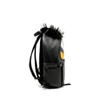 Fendi Large Backpack Calfskin/Fur/Crocodile Black/Multicolour SHW