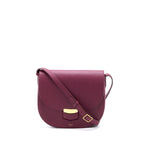 Celine Compact Trotteur Crossbody Shoulder Bag Dark Purple