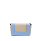 Celine Medium Frame Bag Multicolour Blue/Light Taupe