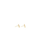 Dior Clair D Lune Earrings Crystal Gold Tone