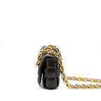 Bottega Veneta Chain Cassette Bag Dark Brown GHW