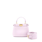 Fendi Peekaboo Iconic XS Nappa Light Purple GHW