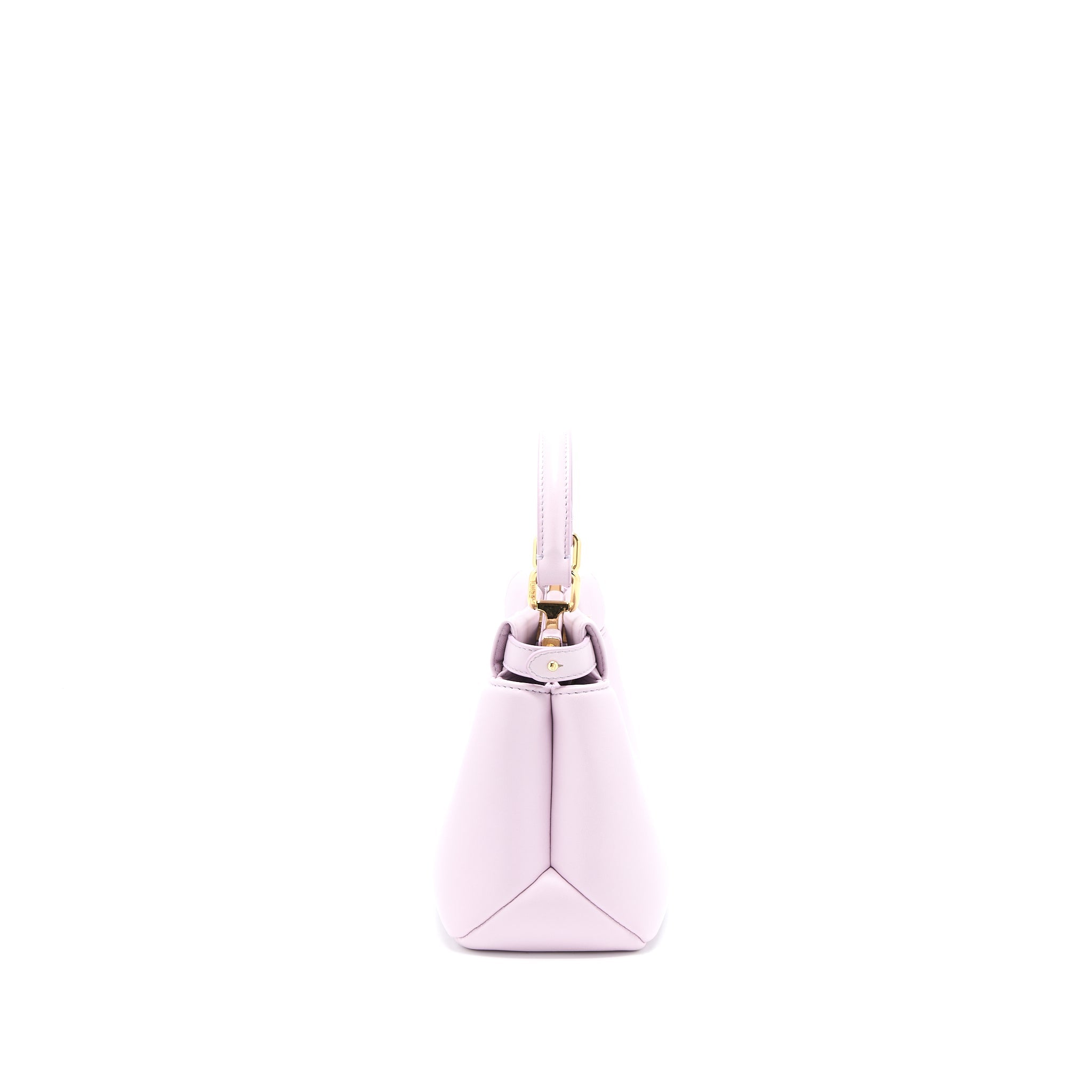 Fendi Peekaboo Iconic XS Nappa Light Purple GHW
