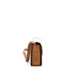 Celine Medium Triomphe Bag in Textile Natural Calfskin
