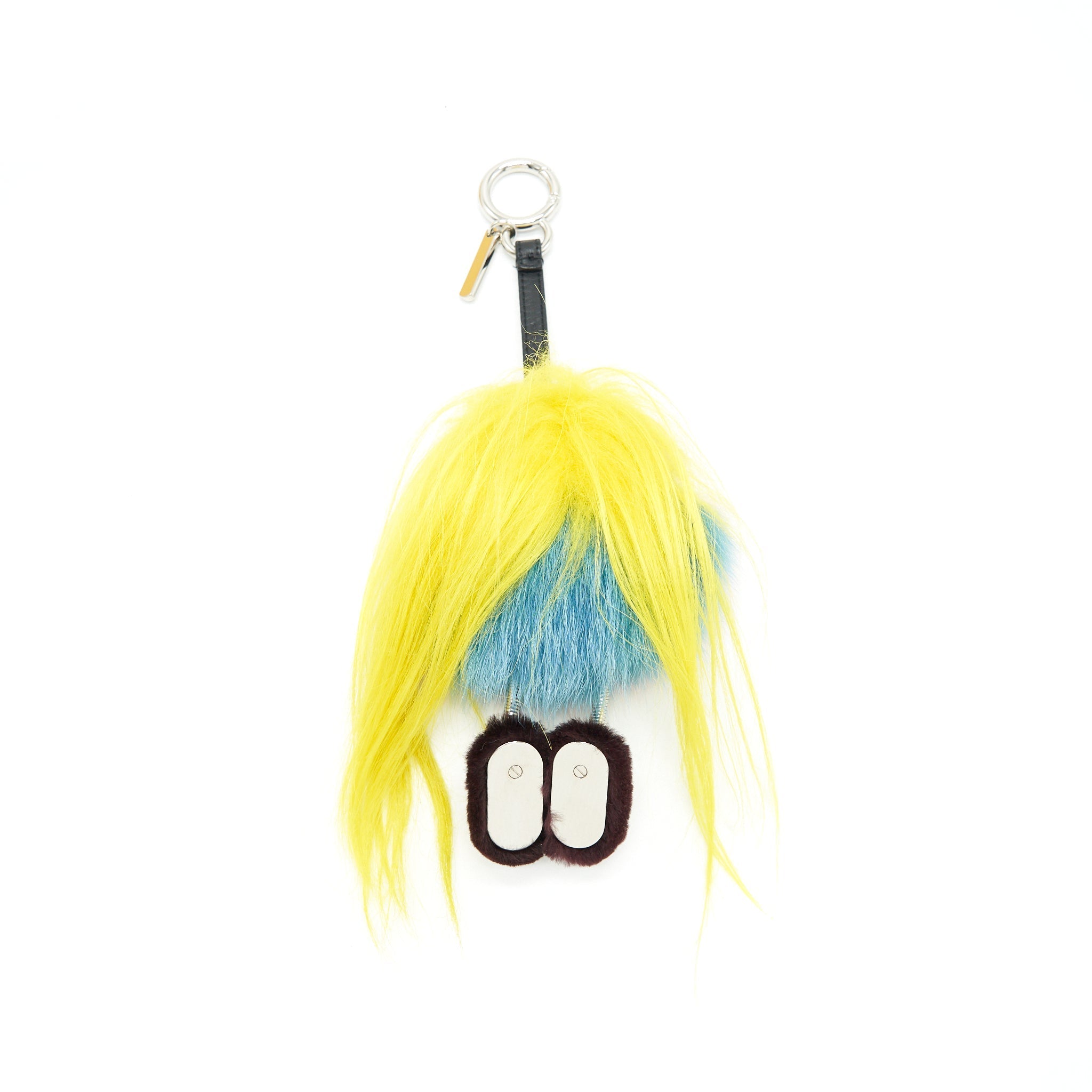 Fendi Multicolor Monster Fur Bag Charm