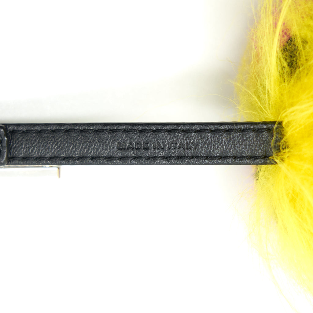 Fendi Multicolor Monster Fur Bag Charm