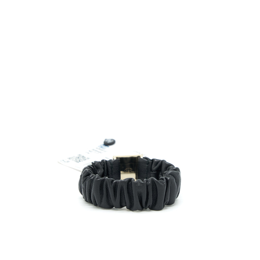 Chanel Square CC Hair Band Black LGHW