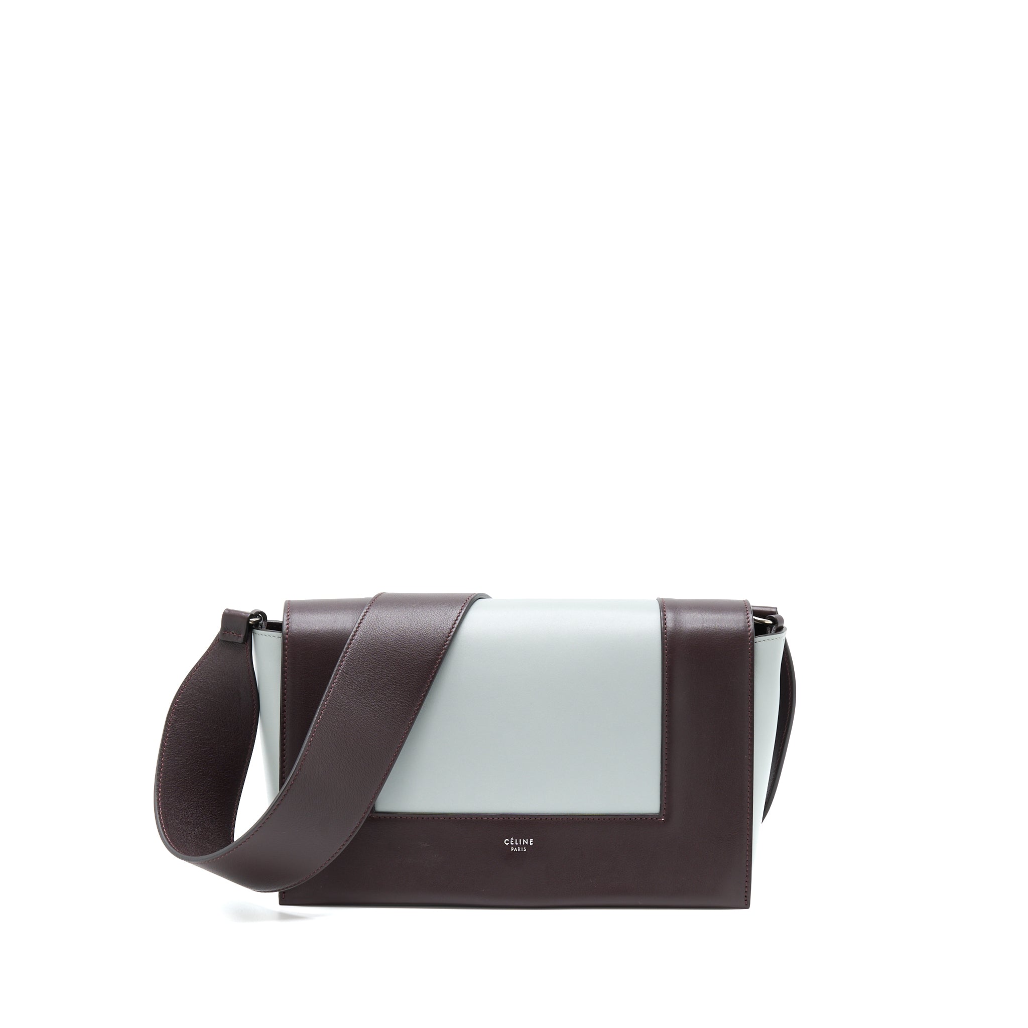 Celine Frame Bag Calfskin Multicolour Ruthenium Hardware