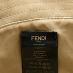 Fendi Size S Fabric Hat Brown/Beige