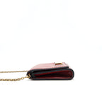 Dior J'adior Small long Wallet on Chain Red with GHW