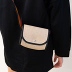Hermes mini canvas bag