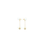 Dior Tribales Earrings White Gold Tone