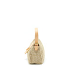 Fendi Vintage Baguette Fabric Beige GHW