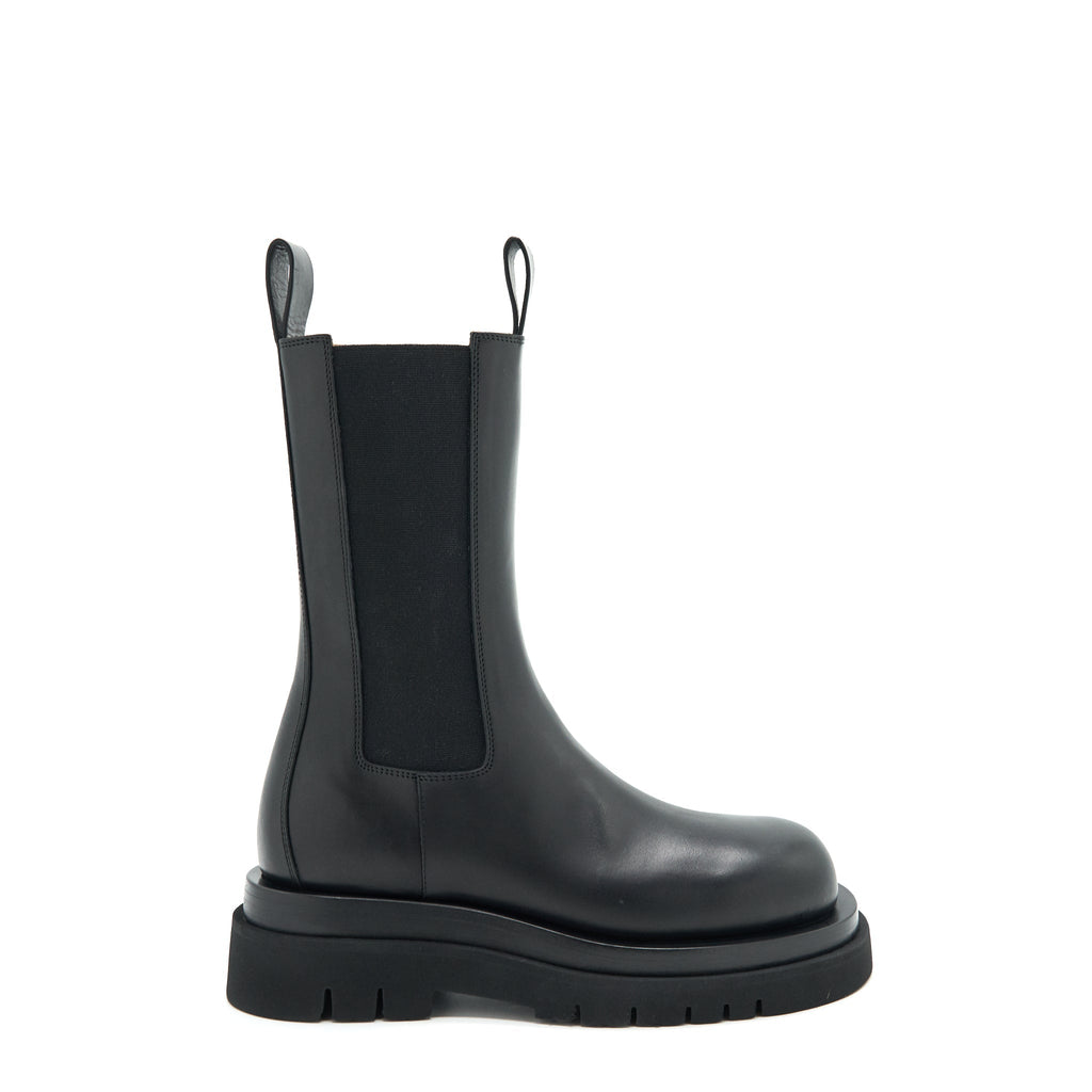 Bottega Veneta size 37.5 Lug Boots Black