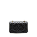 Chanel Small classic double Flap bag Caviar black GHW (microchip)