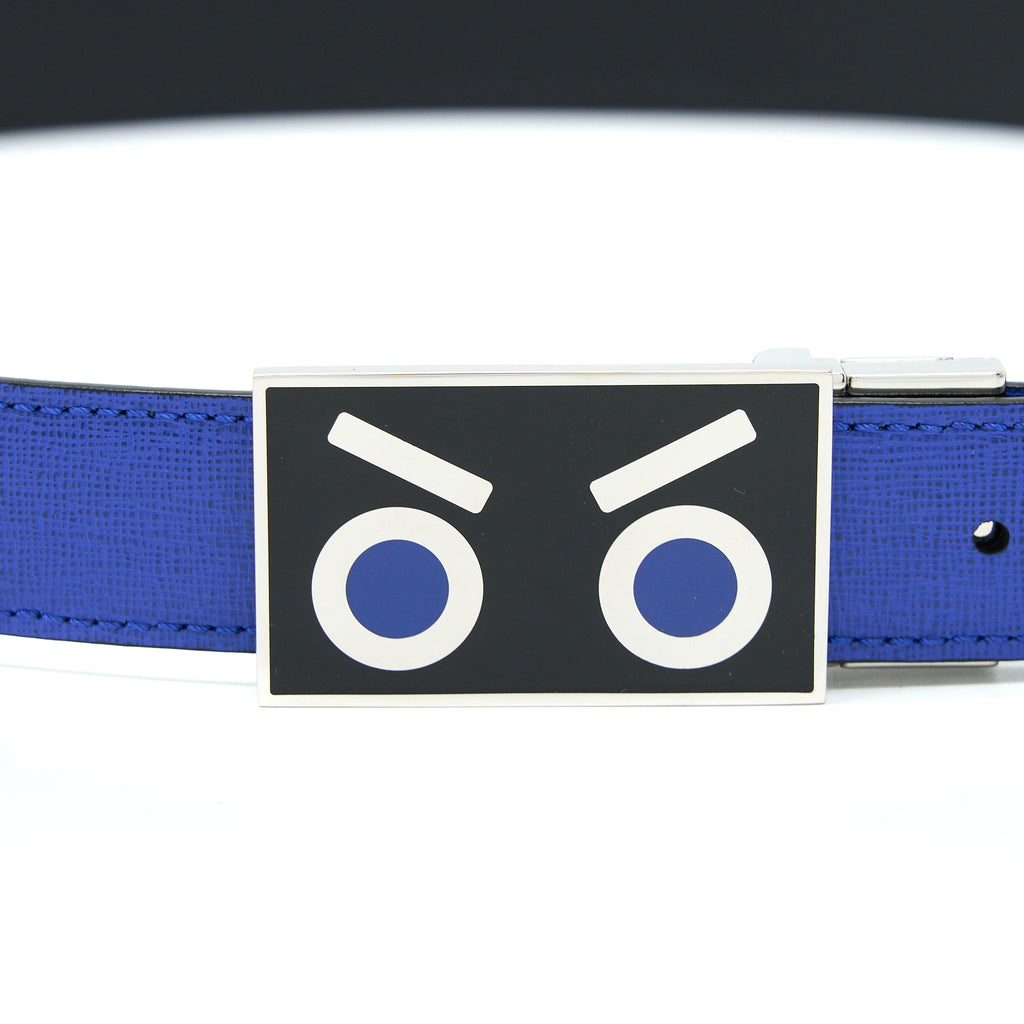 Fendi Monster Belt Black / Blue