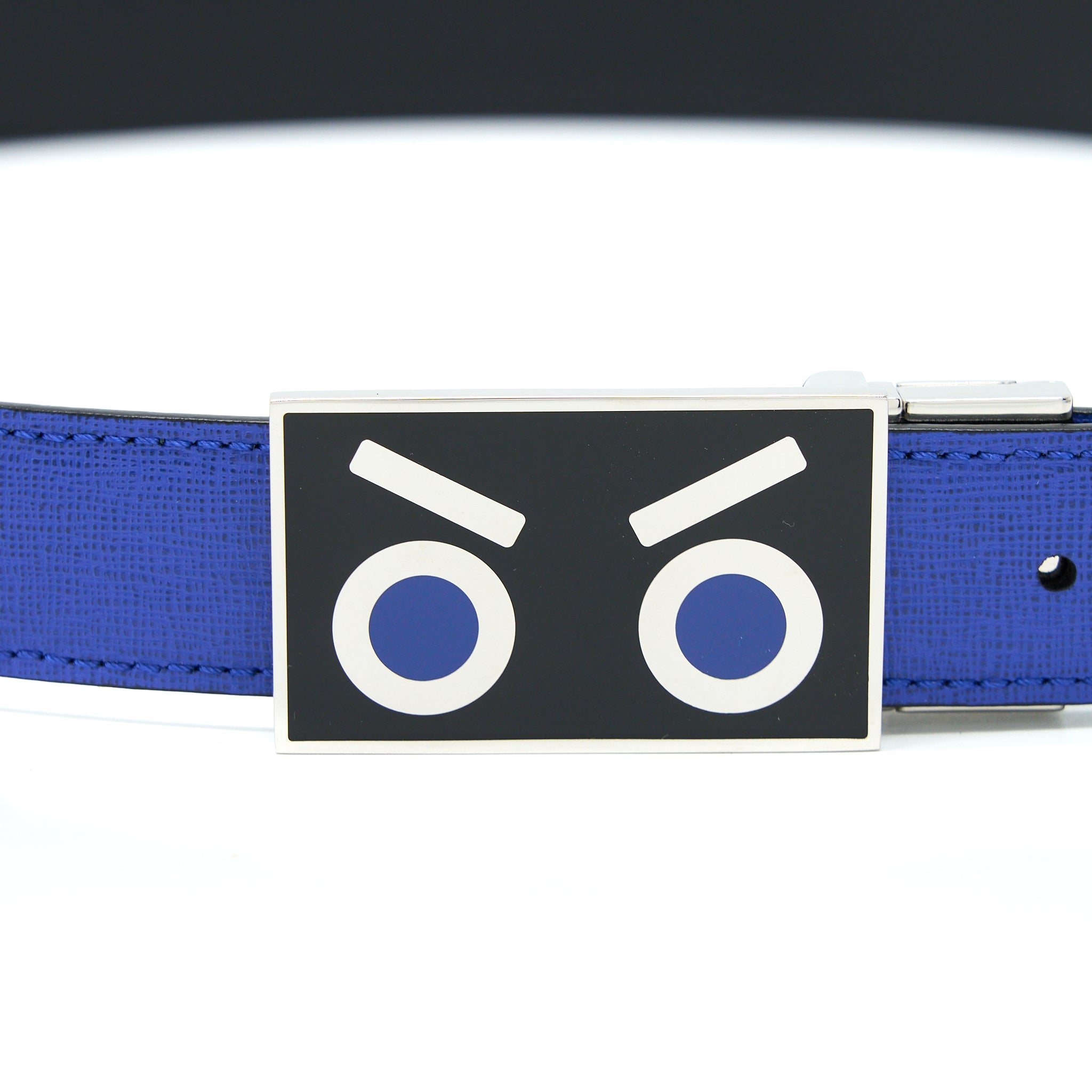 Fendi Monster Belt Black / Blue