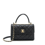 Chanel Trendy CC Flap Bag Lambskin Black LGHW