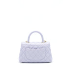Chanel 21K lilac / Light Purple Coco Handle Small (old mini 24mm) LGHW