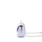 Chanel 21K lilac / Light Purple Coco Handle Small (old mini 24mm) LGHW
