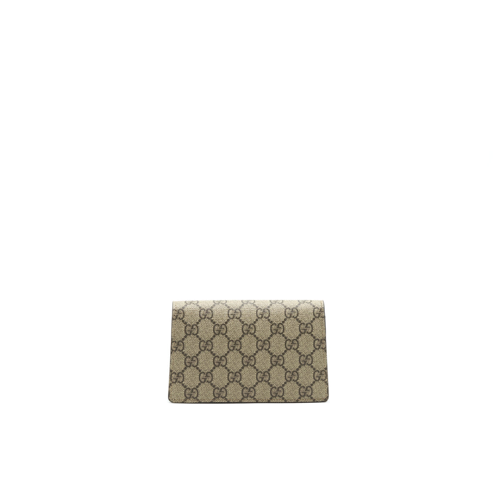 GUCCI DIONYSUS GG SUPREME SUPER MINI BAG BEIGE