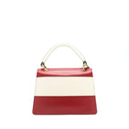 Gucci Queen Margaret Top Handle Bag White/ Red