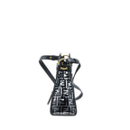 Fendi Transparent Small Runaway Tote PVC/Leather Black GHW