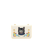 Gucci Crossbody Multicolour Print Fabric White GHW
