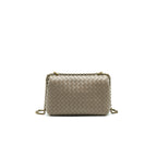 Bottega Veneta Baby Olympia Bag Grey GHW