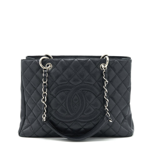 Chanel Grand Shopping Tote GST Caviar Black SHW