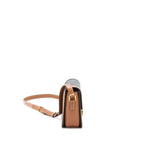 Celine Teen Triomphe Bag In Triomphe Canvas And Calfskin